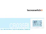 tecnoswitch CR035BI Manual preview