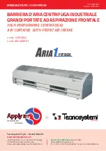 Preview for 1 page of Tecnosystemi Apply air ARIA 1 POTENZA User Manual