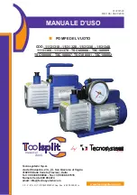 Preview for 1 page of Tecnosystemi Toolsplit 11131310 User Manual