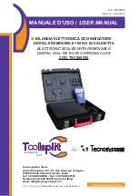 Tecnosystemi Toolsplit TSC400020 User Manual предпросмотр