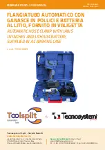 Preview for 1 page of Tecnosystemi Toolsplit TSC600009 User Manual