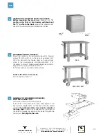 Preview for 2 page of tecnotelai DETACHABLE WORKBENCHES Installation Instructions