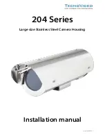 TecnoVideo 204 series Installation Manual preview