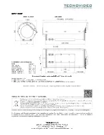 Предварительный просмотр 4 страницы TecnoVideo 254 SH/24 Installation Manual