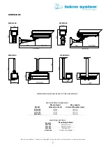 Preview for 7 page of TecnoVideo tekno system Linea 6 Series Installation Manual