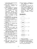 Предварительный просмотр 15 страницы Tecnovita YM301 Operating Instructions Manual