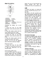 Preview for 10 page of Tecnovita YM68 SONNO Operating Instructions Manual