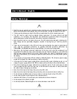 Preview for 5 page of Tecnoware EXA 1.1 User Manual