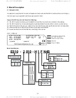 Предварительный просмотр 15 страницы TECO-Westinghouse E510 Start-Up And Installation Manual