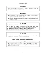 Предварительный просмотр 6 страницы TECO-Westinghouse FLUXMASTER 100 Series Maintenance And Operation Manual