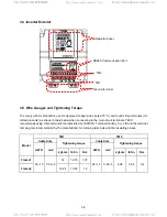 Preview for 21 page of TECO-Westinghouse L510-101-H1-U Startup Manual