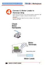 Preview for 5 page of TECO-Westinghouse N3 Quick Start Manual