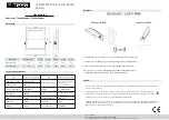 Предварительный просмотр 2 страницы TECO AKALO Operating Instructions