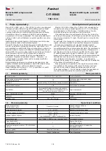 Preview for 1 page of TECO Foxtrot C-IT-0504S Basic Documentation