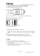 Предварительный просмотр 2 страницы TECO JN5-CM-USB Instruction Manual