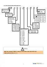 Preview for 6 page of TECO JSDE Series Manual