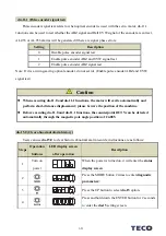 Preview for 107 page of TECO JSDG2S Series User Manual