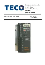 TECO S310+ Series Operation Manual предпросмотр