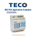 TECO SG2 Series Manual предпросмотр