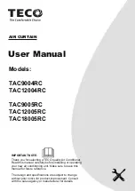 TECO TAC12004RC User Manual preview