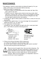 Предварительный просмотр 11 страницы TECO TBF117WMDE User Manual