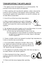 Preview for 8 page of TECO TBF134WMDB User Manual