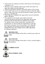 Предварительный просмотр 2 страницы TECO TBF84BMTA User Manual