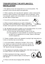 Предварительный просмотр 8 страницы TECO TBF84BMTA User Manual