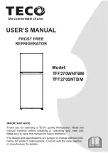 Preview for 1 page of TECO TFF270SNTBM User Manual