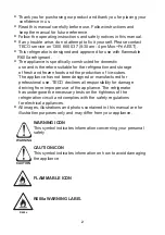 Preview for 2 page of TECO TFF270SNTBM User Manual