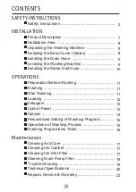 Preview for 2 page of TECO TWM100TCM User Manual