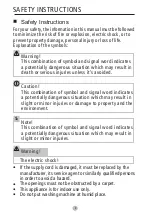 Preview for 3 page of TECO TWM100TCM User Manual