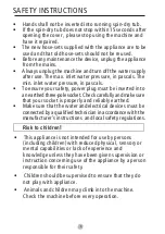 Preview for 4 page of TECO TWM100TCM User Manual