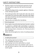 Preview for 5 page of TECO TWM100TCM User Manual