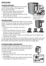 Предварительный просмотр 6 страницы TECO TWM50FA User Manual