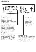 Предварительный просмотр 10 страницы TECO TWM50FA User Manual