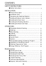 Preview for 2 page of TECO TWM60TBM User Manual