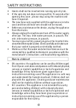 Preview for 4 page of TECO TWM60TBM User Manual