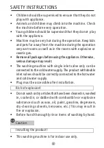 Preview for 5 page of TECO TWM60TBM User Manual