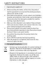 Preview for 7 page of TECO TWM60TBM User Manual