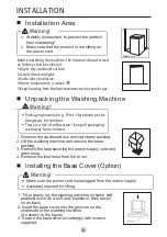 Предварительный просмотр 9 страницы TECO TWM60TBM User Manual