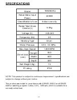 Preview for 26 page of TECO TWM90FAJ User Manual