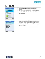 Preview for 26 page of TECO XS2008CA User Manual