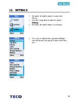 Preview for 36 page of TECO XS2008CA User Manual