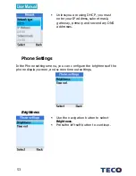 Preview for 53 page of TECO XS2008CA User Manual