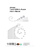 TECOM AR1061 User Manual preview