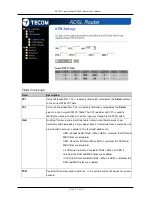 Preview for 14 page of TECOM AR1061 User Manual