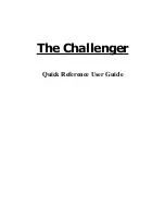 TECOM Challenger v8 Quick Reference User Manual preview