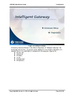 Предварительный просмотр 29 страницы TECOM GW6000 Administrator'S Manual