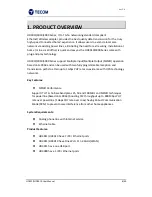 Preview for 6 page of TECOM HD3000 Series User Manual